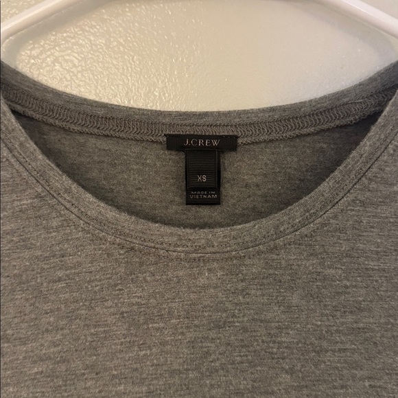 J. Crew Gray Crewneck Tee - Picture 3 of 5